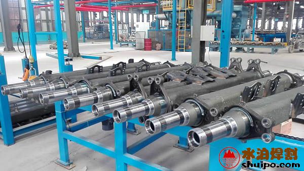 車橋底板、附件焊接效果